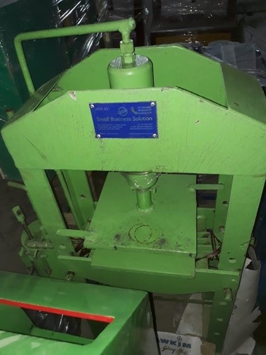 Green Hydraulic Hand Press Slipper Making Machine