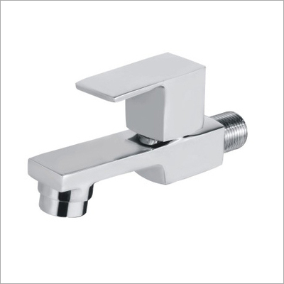 Bib Tap With Flange - Color: Silver