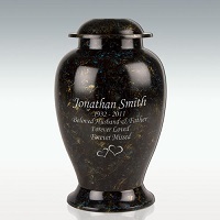 Large Night Sky Cremation Urn Engravable