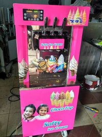 Softy Vending Machine - Stainless Steel, 22"l X 30"d X 55"h | Automatic Operation, 260 Cone/hr Output, 1 Year Warranty
