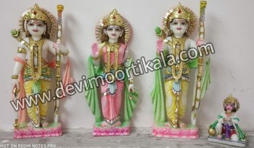 Ram Darbaar White Marble Murti 