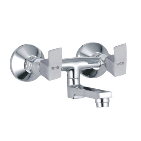 Non-Telephonic Wall Faucet Mixer - Color: Silver