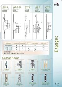 Espages - Aluminum Frame, 3-10 Inch Size | Stainless Steel Screen Netting for Homes & Hotels
