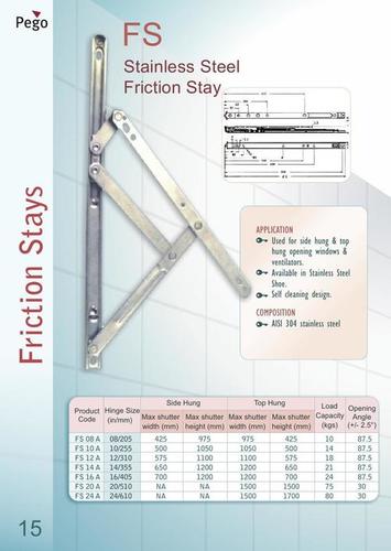 Friction Stays