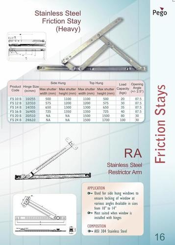 Friction Stays