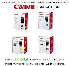 CANON 302 COLOR TONER CARTRIDGE