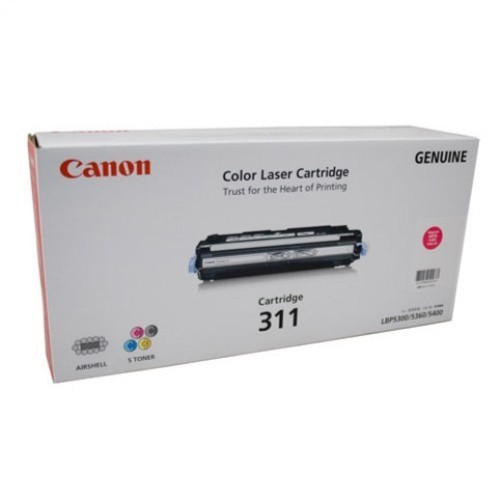 CANON 311 Magenta Toner Cartridge - Plastic, 100x20x50 mm, 1600 Pages | Sharp Text, Vibrant Color, Easy Install