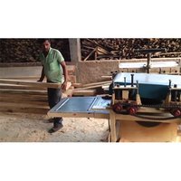 Heavy Duty Rip Saw Machine - Stainless Steel Blade, 1000 Mm Size, Blue And White Color | Compact Design, Easy To Handle, 1200 Kg Weight