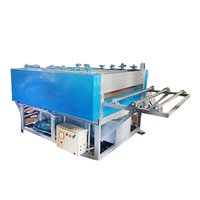 Blue And Grey Plywood Dipping Machine