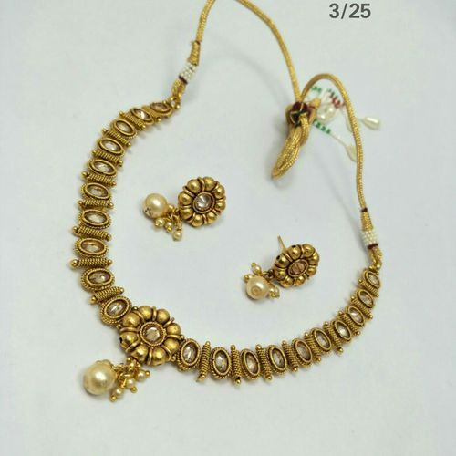 Polki pendent set