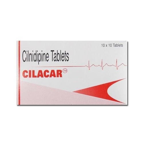 Cilacar Tablet - Cilnidipine 5mg, 10mg | Blood Pressure Control, Cardiovascular Health, Dosage Flexibility