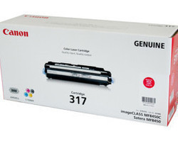 CANON 317 Magenta Toner Cartridge - 120x70x110 mm, 500g, 2100 Pages | Sharp Text, Vivid Colors, Easy Install