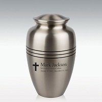 Fish Classic Brass Cremation Urn Engravable