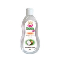 Private Label Baby Body Oils - 500ml, Plastic Container, White Color , Moisturizing & Nourishing For Gentle Home Use