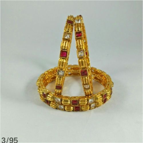 Gold plated Bangles