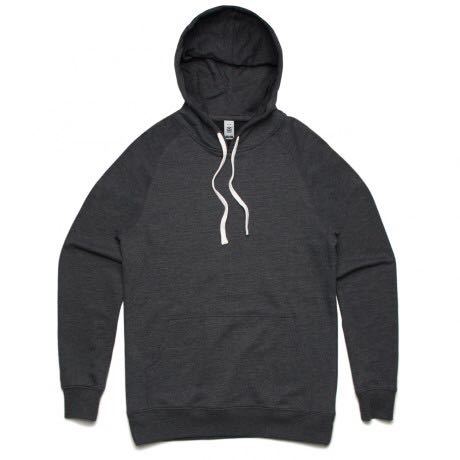 Mens Plain Black Hoodie