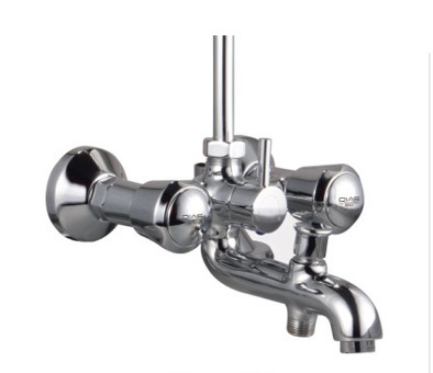 Wall mixer 3 In 1 with bend Pipe