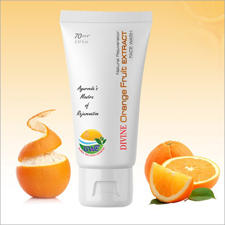 Gel Orange Fruit Extract Face Wash