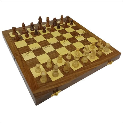 Best Buy: Trademark Games Octagonal Chess Set Wooden Chessboard