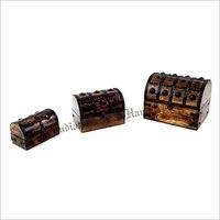 Wood Wooden Trunk Box