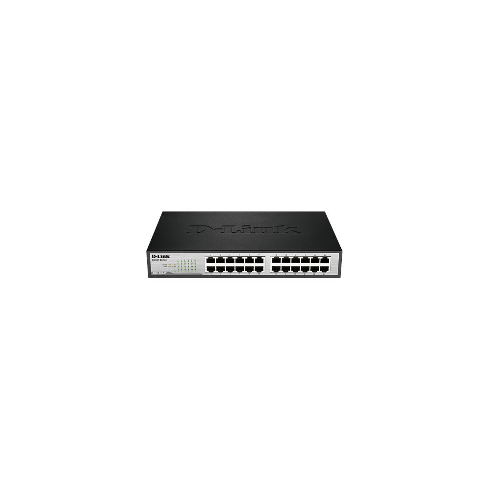 D-Link 24-Port Rack Mountable Switch (Black)