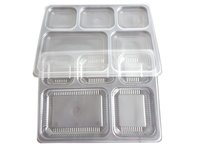 5 Section Tray With Lid