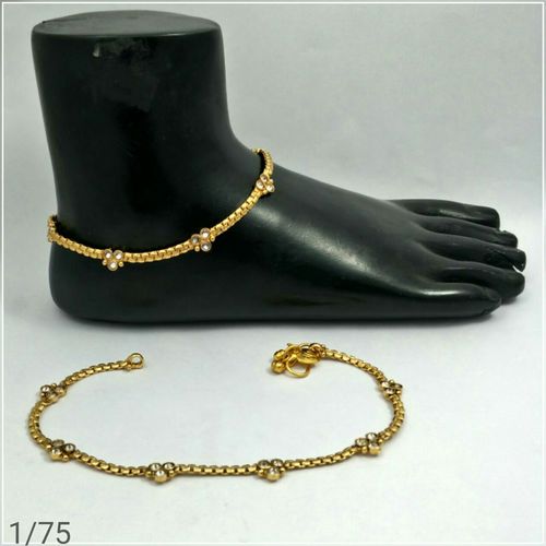 Golden Imitation Gold Anklet