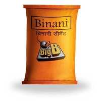 Binani Cement - Portland Cement, 50 Kg Bag, Grade 53 & 43, Fast Setting With Enhanced Early Strength - Ideal For High-rise Structures, Finely Processed With Low Iron Content