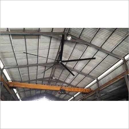 Hvls Industrial Ceiling Fan No. Of Blades: 5