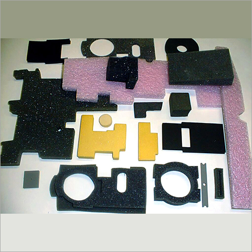 Die Cut Foam - Quality Rubber Material , Lightweight Self-Adhesive Design, Rough Texture for Flexibility and Low Maintenance