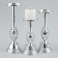 Decorative Candle Pillar Holder - Finishing: Polishing