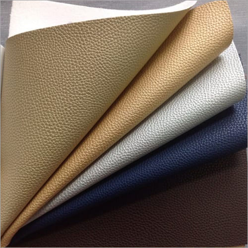 Pvc  Synthetic Plain Leather