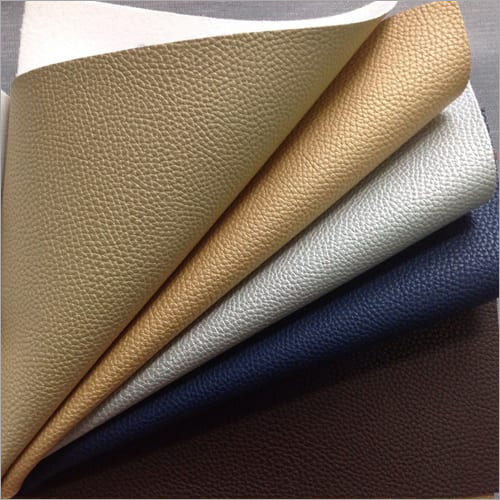 PVC  Synthetic Plain Leather