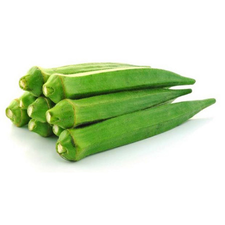 Fresh Freen Okra