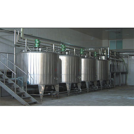 Manual Agitator Mixing Tank
