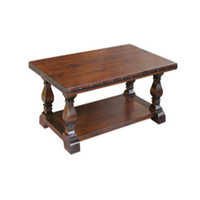 Wooden Tea Table - Acacia Wood, Elegant Design For Cozy Spaces