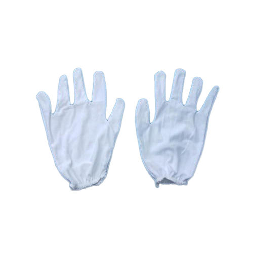 Cotton Hosiery Hand Gloves Grade: Industrial