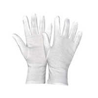 Cotton Hosiery Gloves - Cotton Material, Sizes Xxs To L | Lightweight, Smooth, Disposable, Easy To Clean, Non-irritating