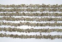 Natural Smoky Irregular Chip Gravel Uncut Nugget Shape beads