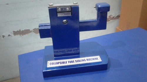 Collapsible Tube Sealing Machine - Stainless Steel, 120 Kilograms, Blue | User-Friendly Interface, Low Maintenance, Easy to Operate