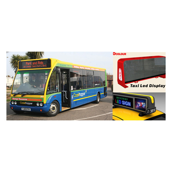 Bus Destination Display With Audio Device