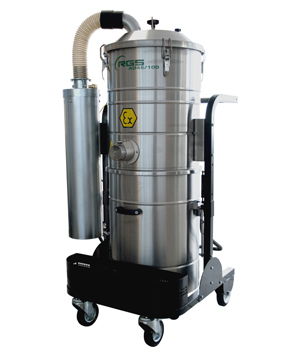 ATEX COMPRESSED AIR INDUSTRIAL VACUUM CLEANER AD46X1