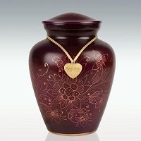 Plum Garden Cremation Urn