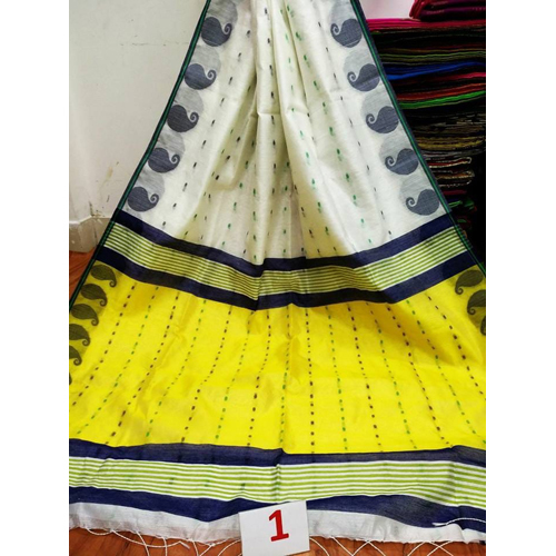 Ladies Handloom Booti Saree