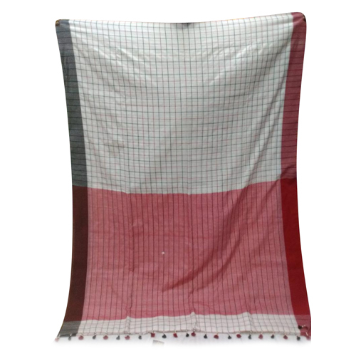 Ladies Khadi Cotton Saree