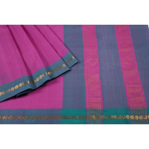 Ladies Plain Cotton Saree