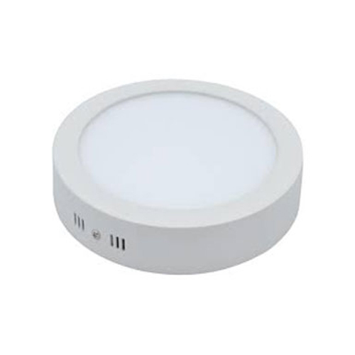 LED Surface Panel Light - Plastic, Round, 6W/12W/18W, White | Energy Saving 60-70%, 50,000 Hours Life, IP54, Adjustable Angle