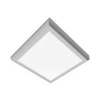 Led Troffer Flat Panel Light - Plastic, 2x2 Ft, White Color | 36w/45w/60w Selectable Power, 50,000 Hour Life, Ip54 Rated