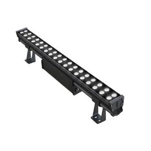 Metal LED Linear Wall Washer - Metal, 18W-75W, Black Color, 220V Input, Ultra-Efficient Illumination for Commercial Applications