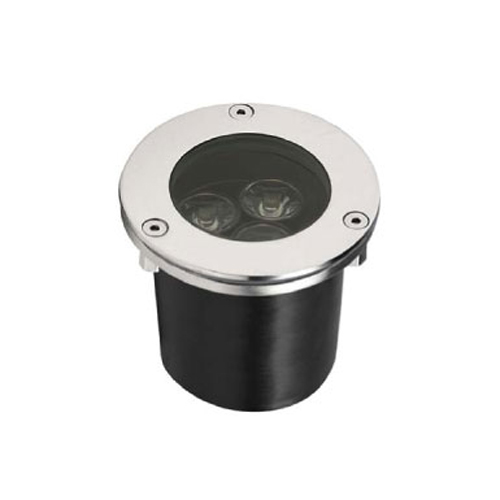 LED Ground Burial Light - Stainless Steel | 220V, White Light, 50,000 Hours Performance Life, Heat Resistant Wire & Cable, Efficient Optics